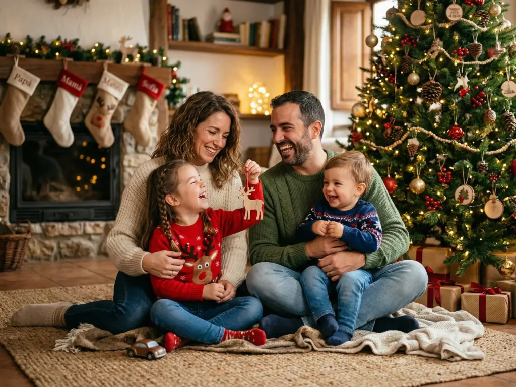 fotos familiares de navidad en Montilla y Córdoba
